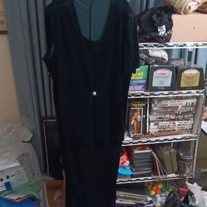 Elegant Green Valour Maxi Dress